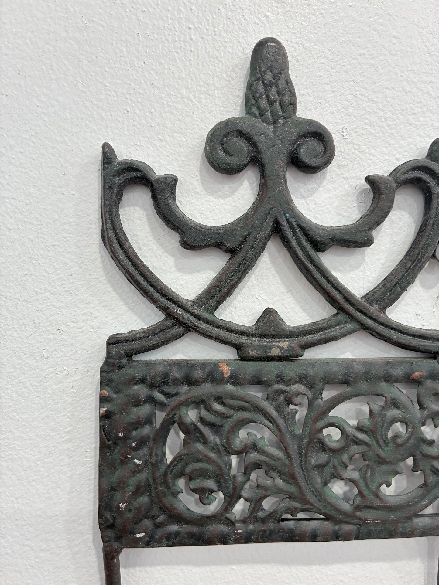 Carved Metal & Iron Filagree Wall Hooks