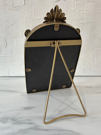 Arendahl Kate & Laurel Ornate Golden Tabletop Arch Mirror