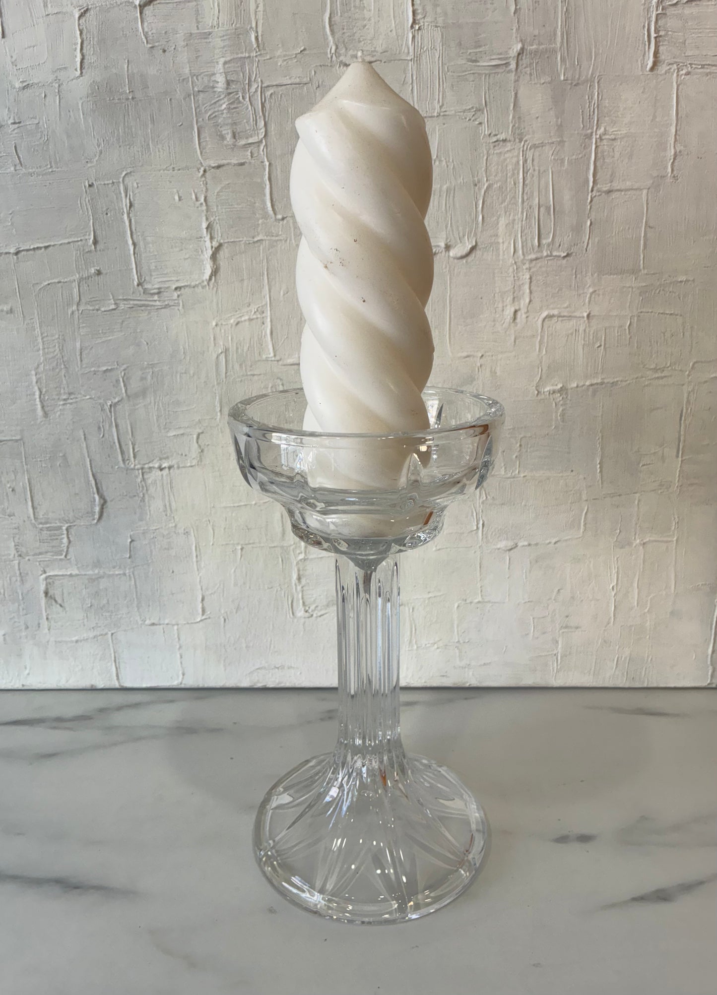 X-Large Crystal Halo Candle Holder Podium