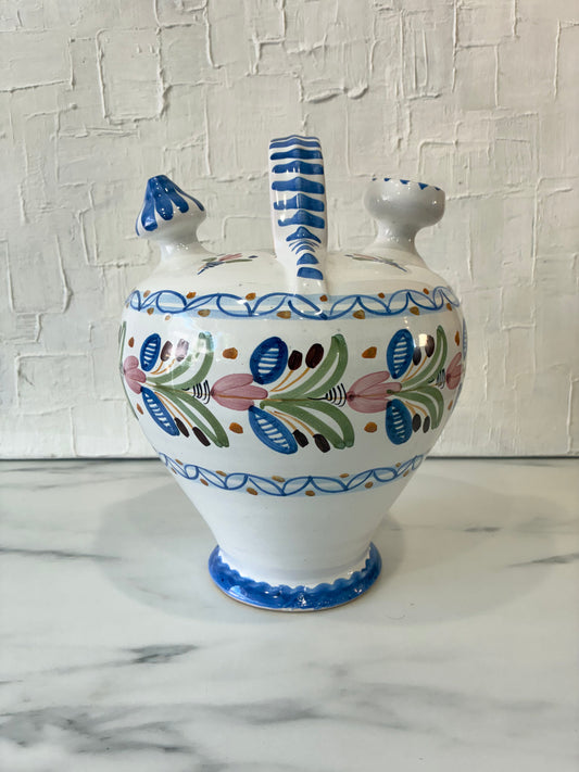 Botijo Hand-painted Water Pitcher, Made in Spain