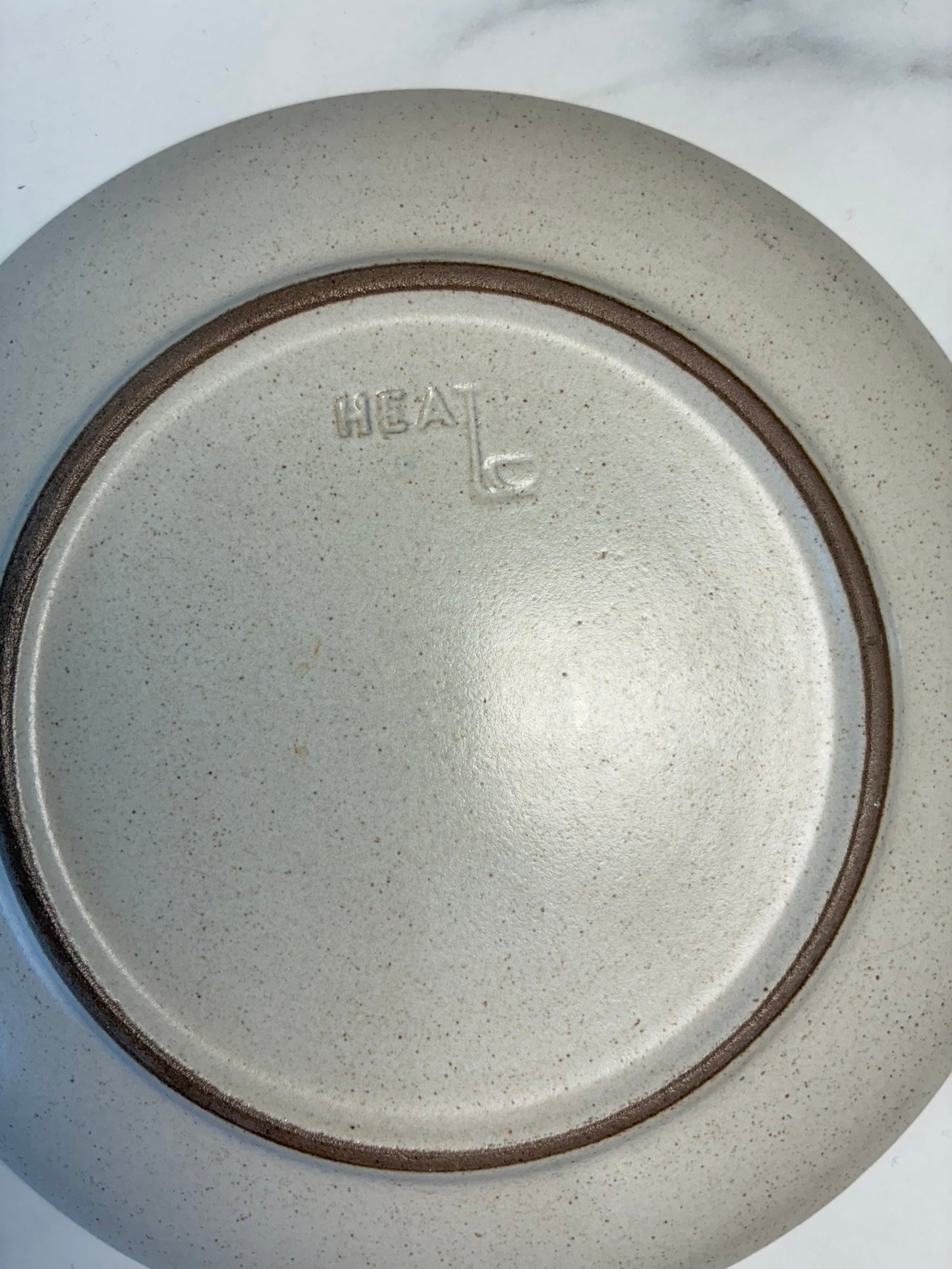 1948 Coupe Sand Glazed Heath Ceramic Bread & Butter Saucer plates; Set of 3