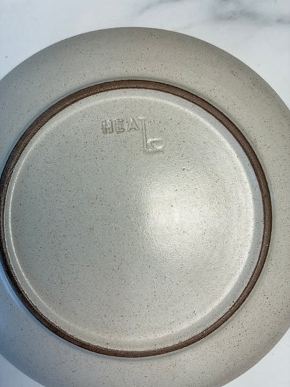 Trio of 1948 Coupe Sand Glazed Heath Ceramic Bread & Butter Saucer plates
