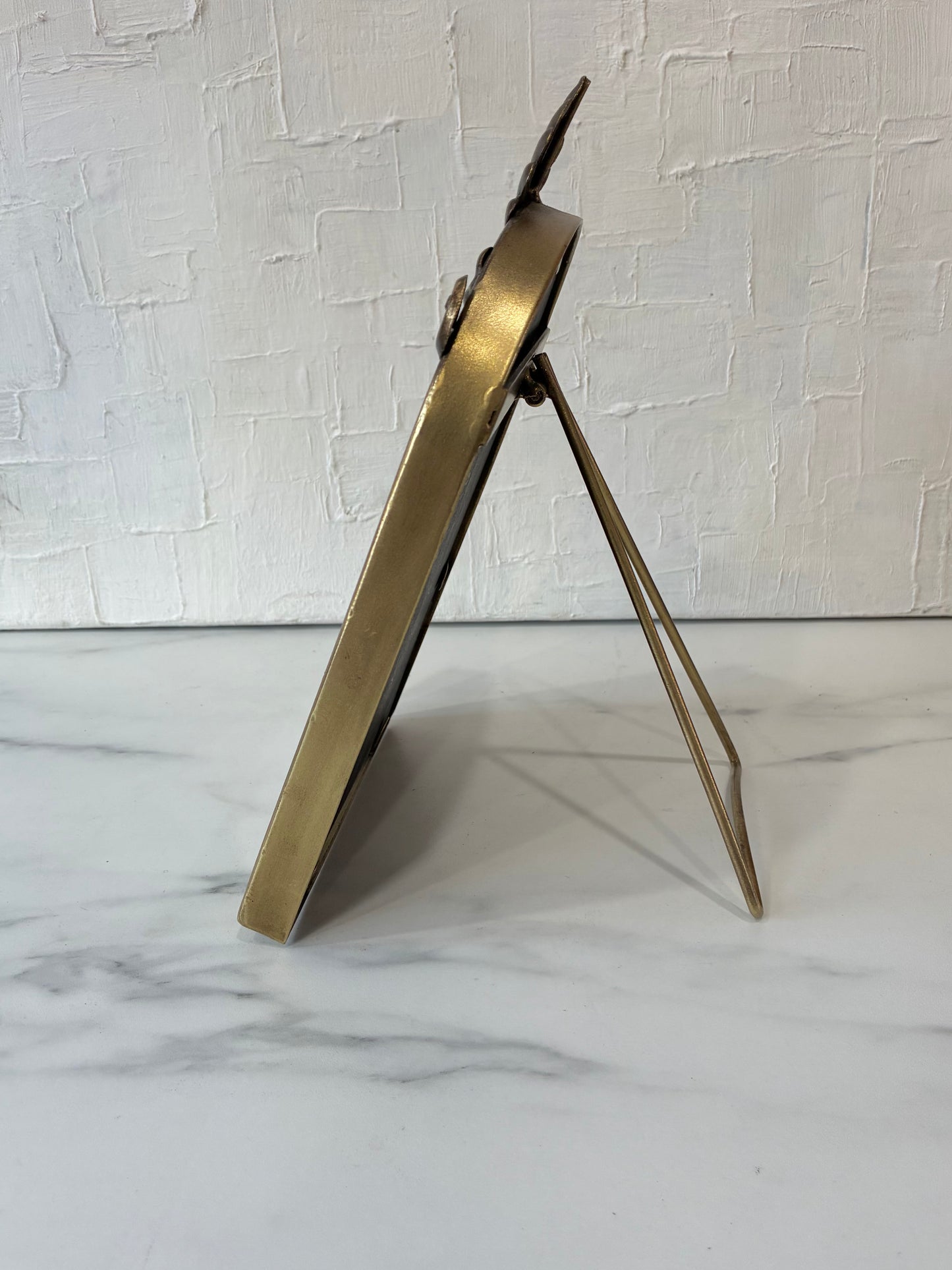 Arendahl Kate & Laurel Ornate Golden Tabletop Arch Mirror