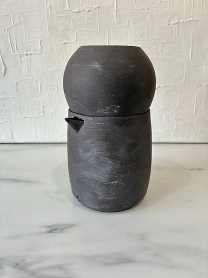 Studio Stamped Matte Organic Spout Pitcher