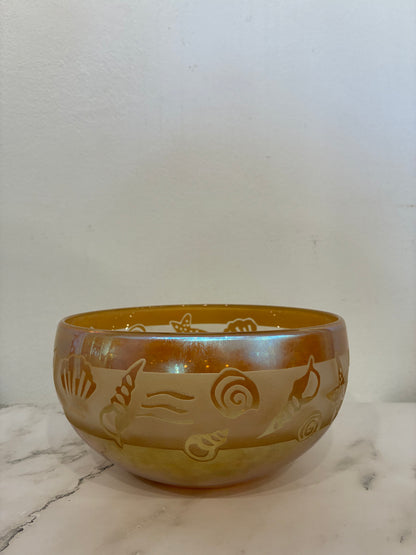 Rare Correia Art Glass Bowl signed & dated 1992, Limited Edition 26/200