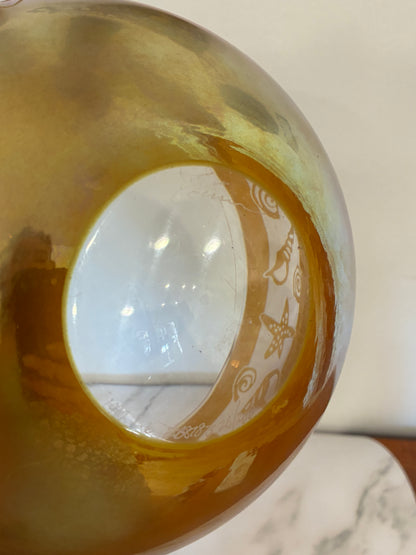 Rare Correia Art Glass Bowl signed & dated 1992, Limited Edition 26/200