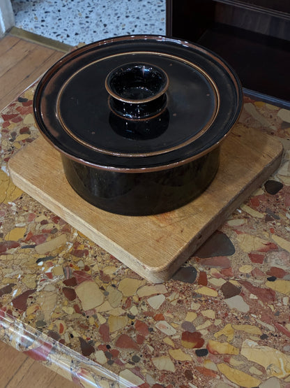 Vintage Brown DANSK Casserole Dinner Pot