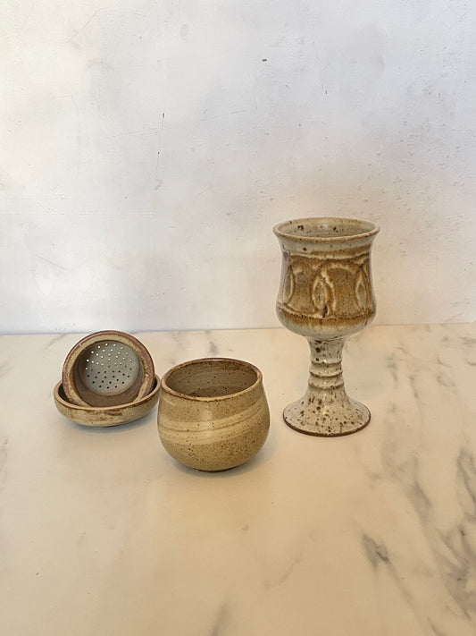 Item D. Left Neutral Mug (three pieces)