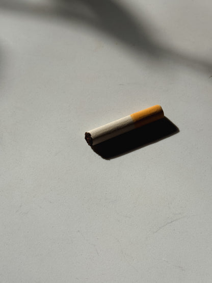 Handrolled Kiln-Fired Ceramic Cigarette