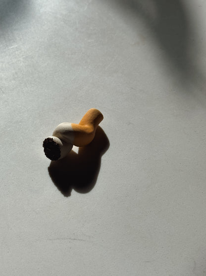 Handrolled Kiln-Fired Ceramic Cigarette