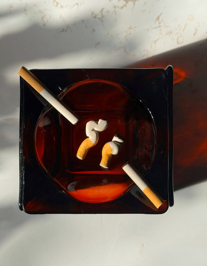 Handrolled Kiln-Fired Ceramic Cigarette