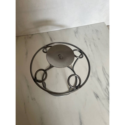 Welded Metal Candle Podium