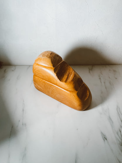 Wooden Stackable Mountain Trio of Trinket Boxes