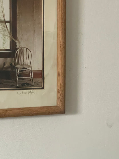 Framed Chair and Window Photo by Michael Stipele