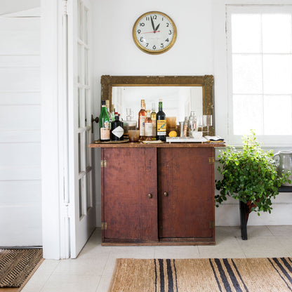 Brass Kennedy Clock by SchoolHouse