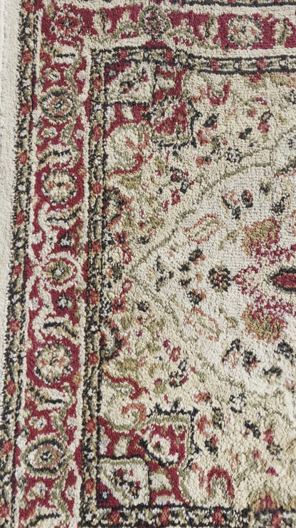 Neutral Floral 13ft Runner - Machine Made