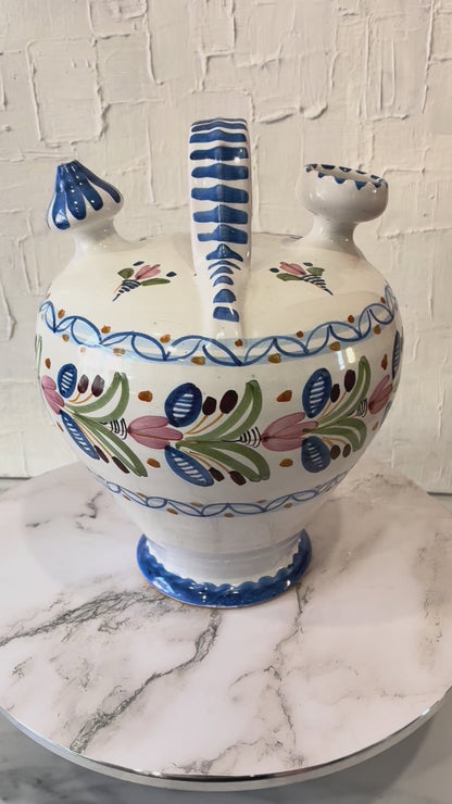 Botijo Hand-painted Water Pitcher, Made in Spain