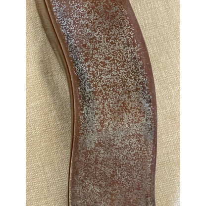 Handcrafted Iridescent Organic Wall Mounted Vase