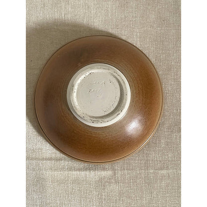 '06 Neutral Glazed Stoneware Fruit Bowl