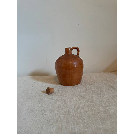 Handmade Rustic Jug with ceramic cork