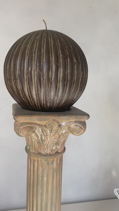 Greek Column Candle and Display Pedestals