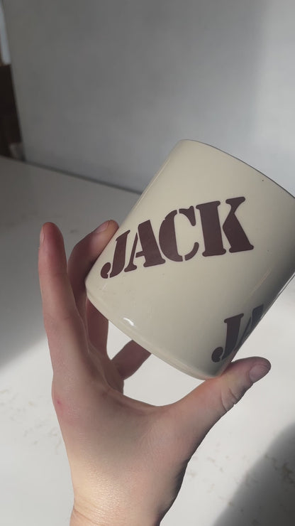 1970's Vintage "Jack" Mug