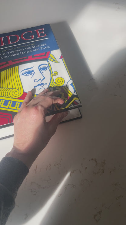 Thick Bridge Book with Jack of Clubs Cover