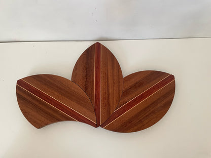Wooden Serving Board Trio by David Levy
