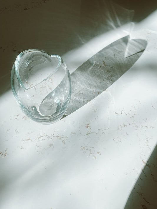 Polish Tarnow Tulip Glass-blown Vase
