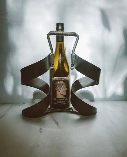 Welded Metal 2 Bottle Caddy