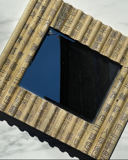 Calligraphy Papyrus Mirror