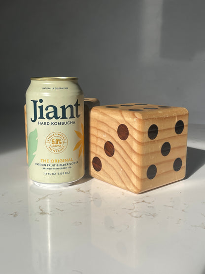 "Jumbo" Wooden Dice Pair