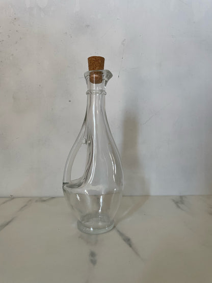 Italian Clear Handled Bottle by Mod Def Bamfi