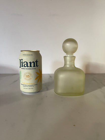 Smokey Yellow Body Oil Bottle