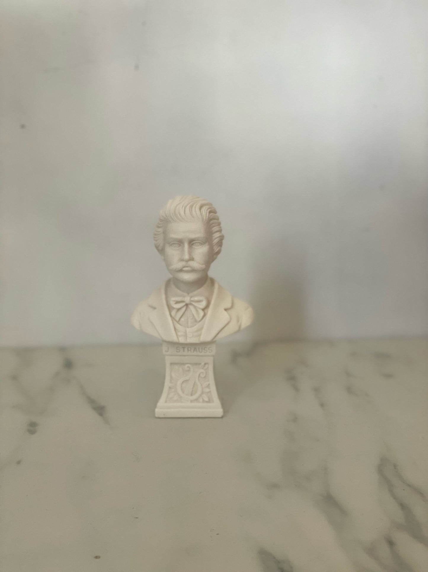 French Beethoven & Strauss Mini-Busts