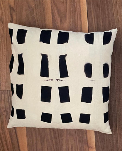 Mineral Works Natural Hand Dyed Textile Pillow