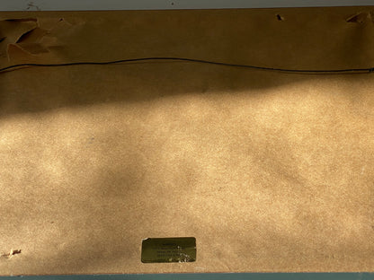 Green Framed Winter Fruit Pastel - Signed Tsutomu