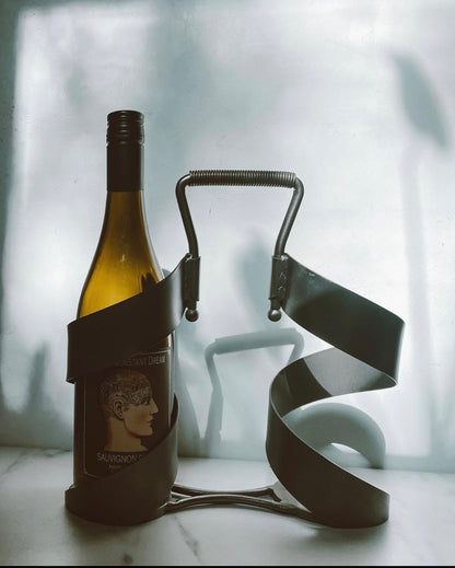 Welded Metal 2 Bottle Caddy