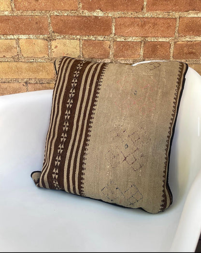 Neutral Kilim Pillow