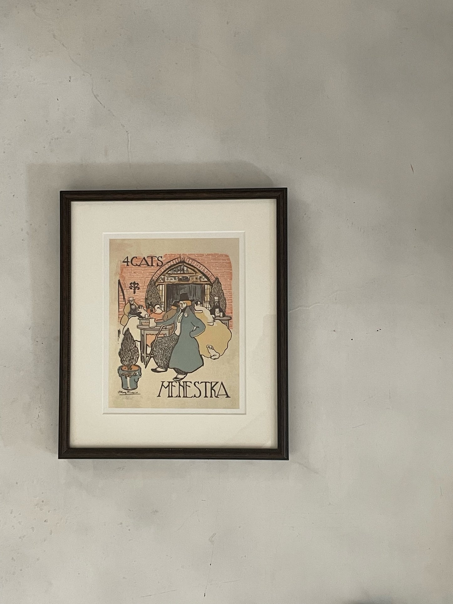 Pablo Picasso for Els Quatre Gats “4Cats”