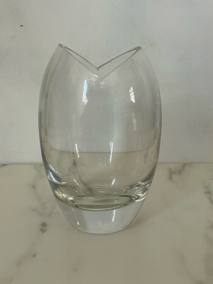 Polish Tarnow Tulip Glass-blown Vase