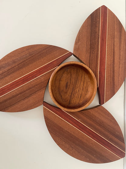 Wooden Serving Board Trio by David Levy