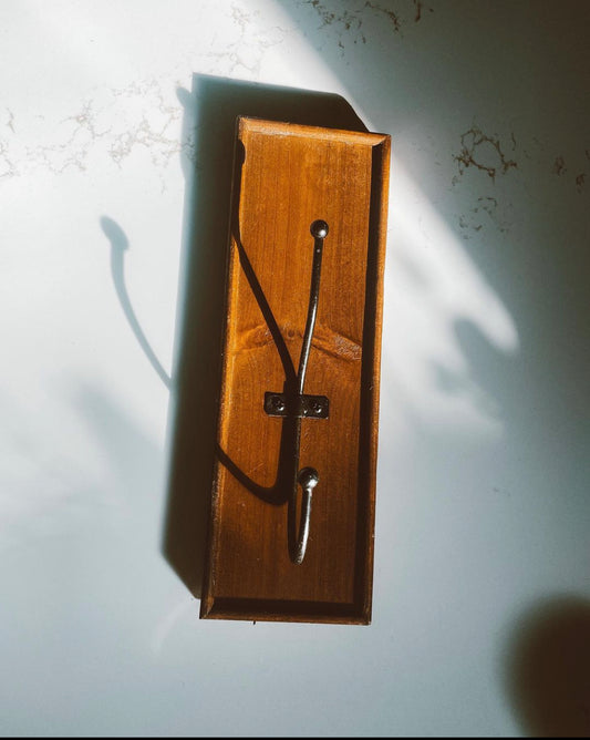 Wood Base Wall Hook