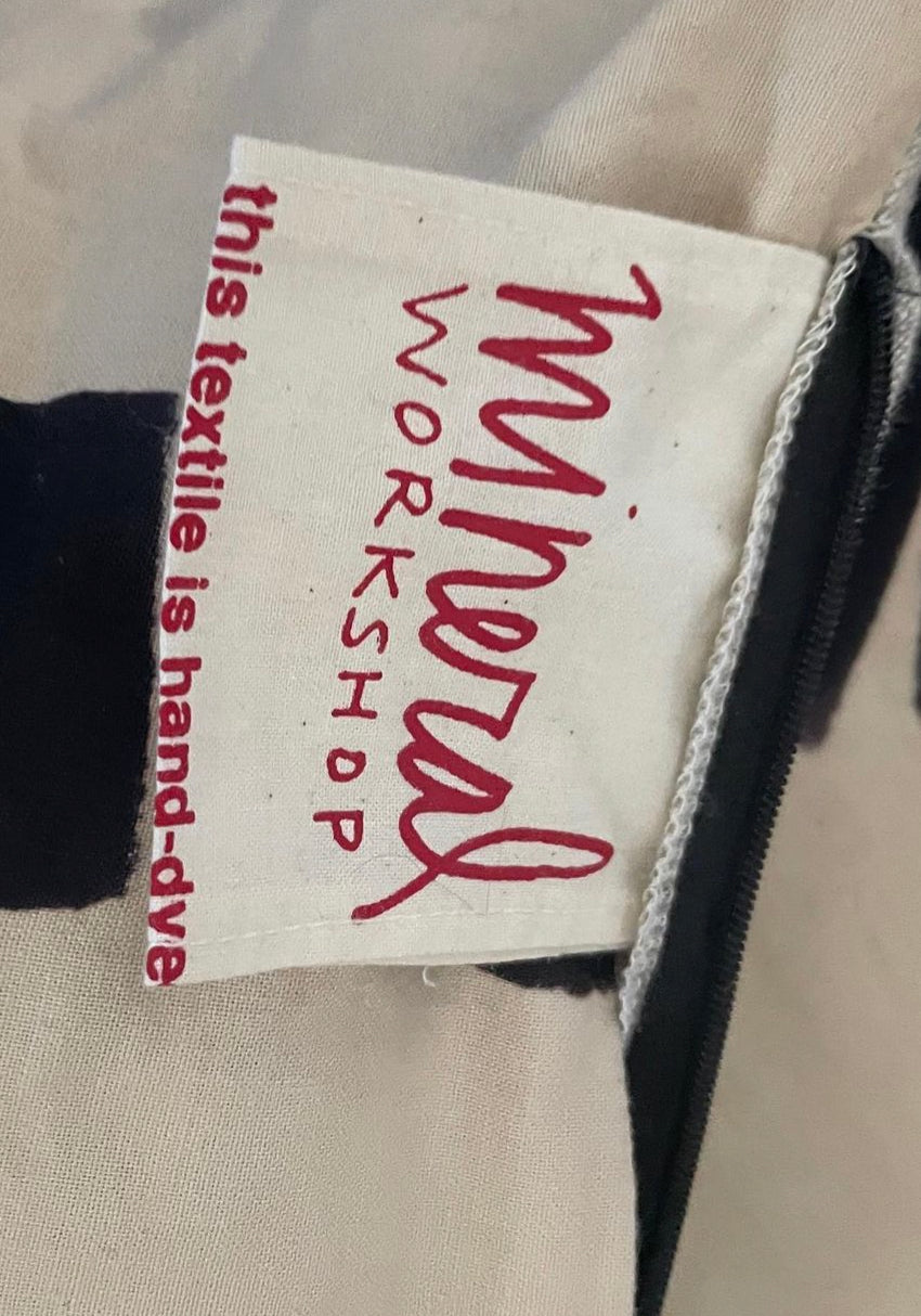 Mineral Works Natural Hand Dyed Textile Pillow Case (ONLY ONE)