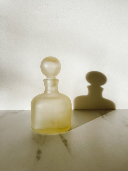 Smokey Yellow Body Oil Bottle