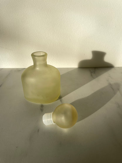 Smokey Yellow Body Oil Bottle