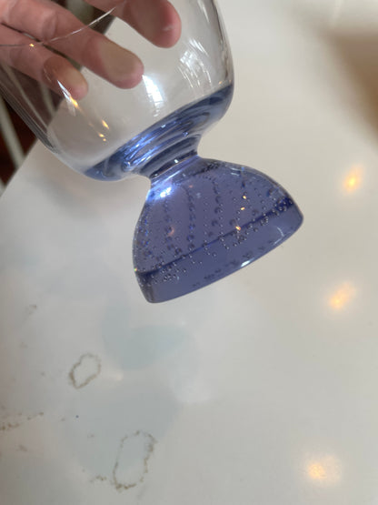 Lavender Drop Apertif Glasses