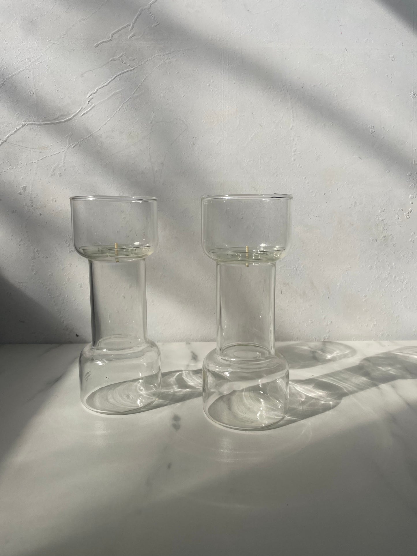 Vintage Pyrex Un-Candle Floating Candle Set by Corning
