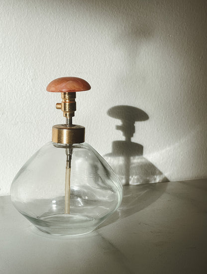 Vintage Pink Atomizer Perfume Bottle