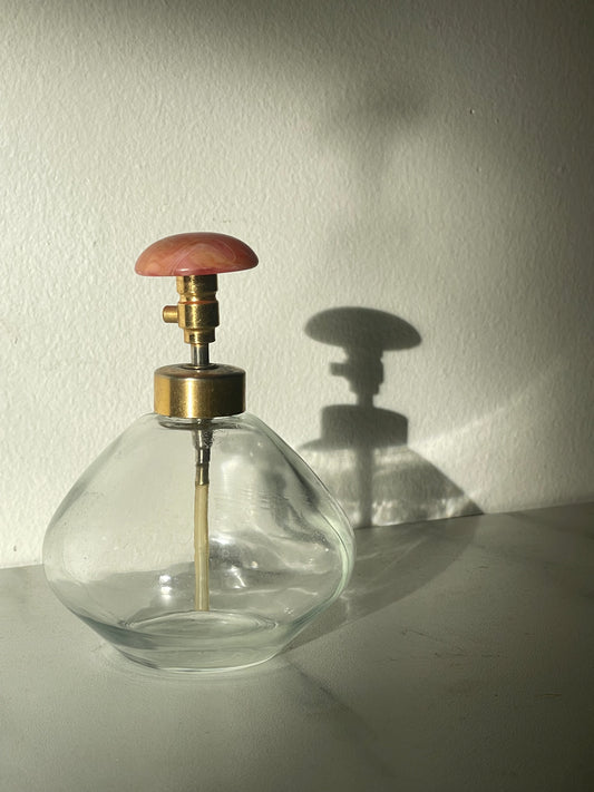 Vintage Pink Atomizer Perfume Bottle
